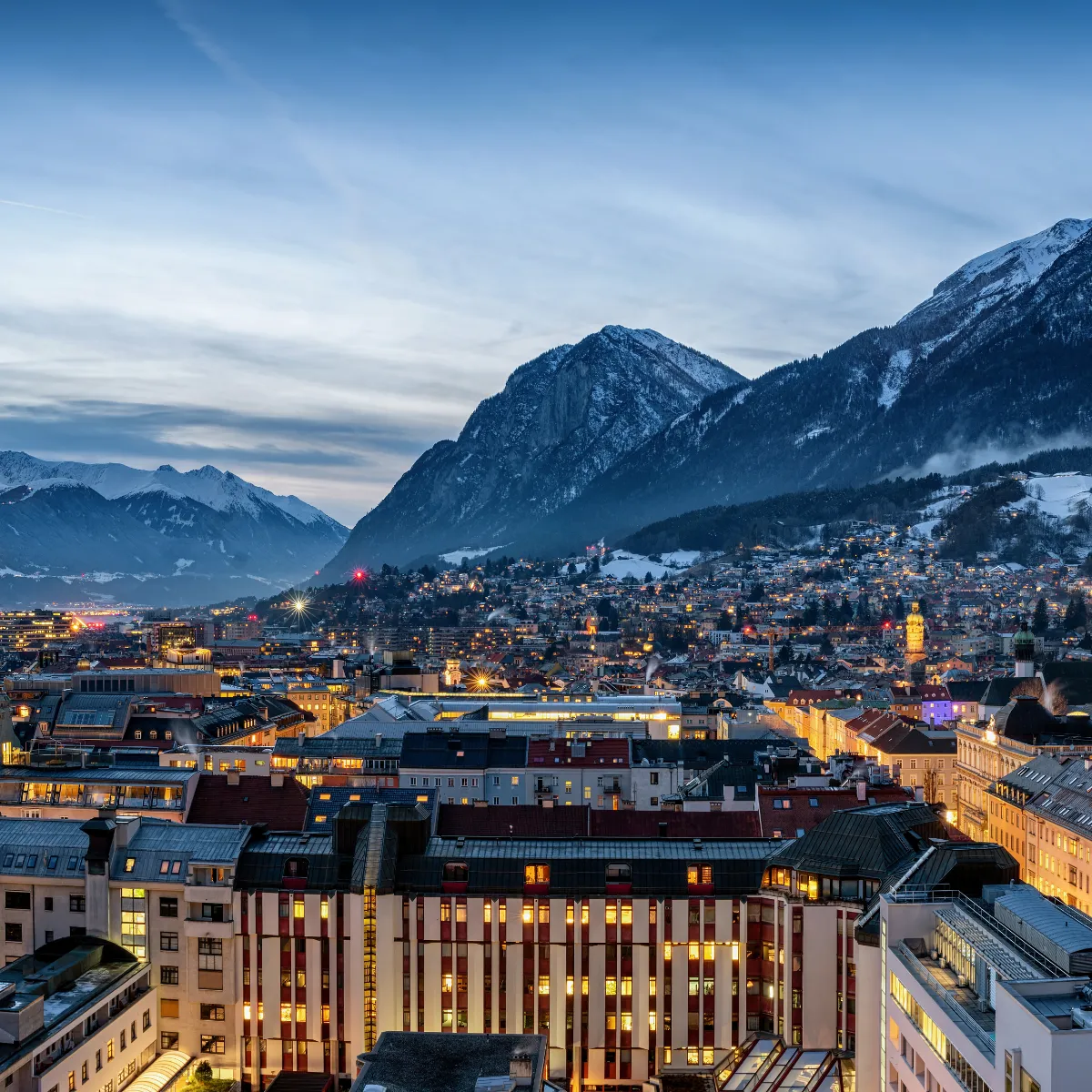 Innsbruck mit der Bahn entdecken