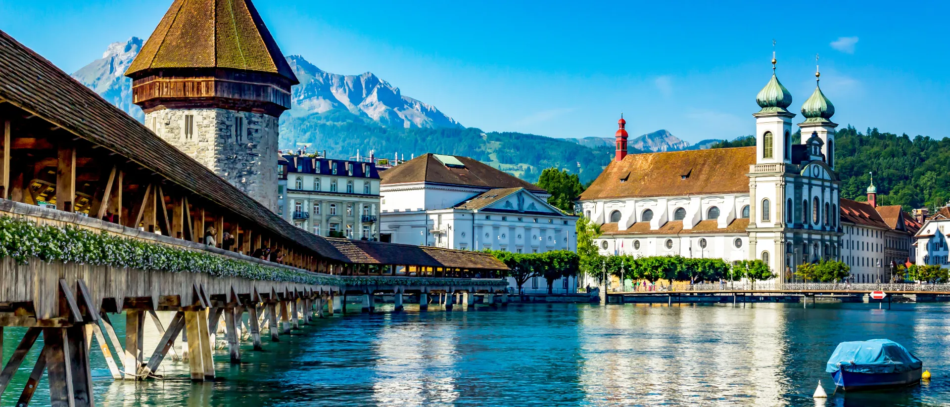 Kapellbrücke Luzern, Schweiz