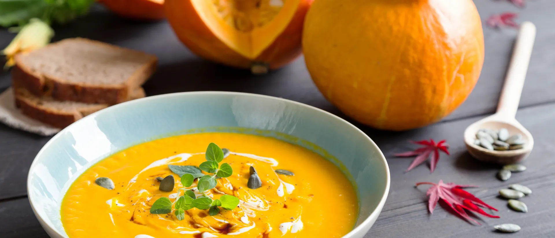 Kürbiscremesuppe
