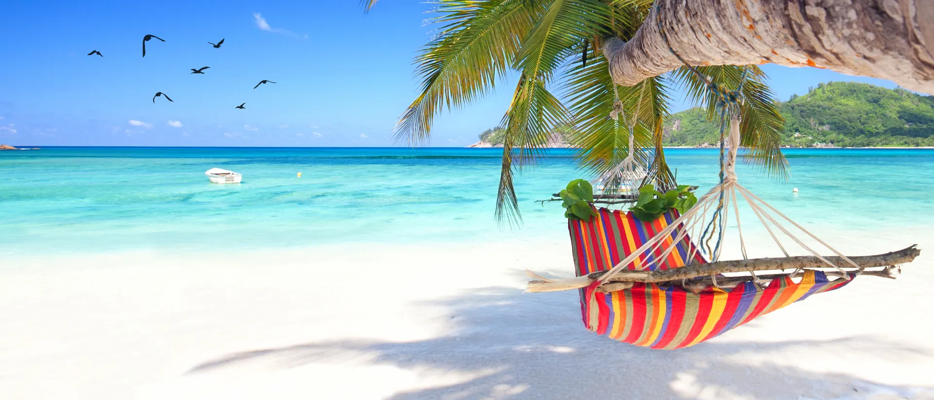 Hängematte am Strand