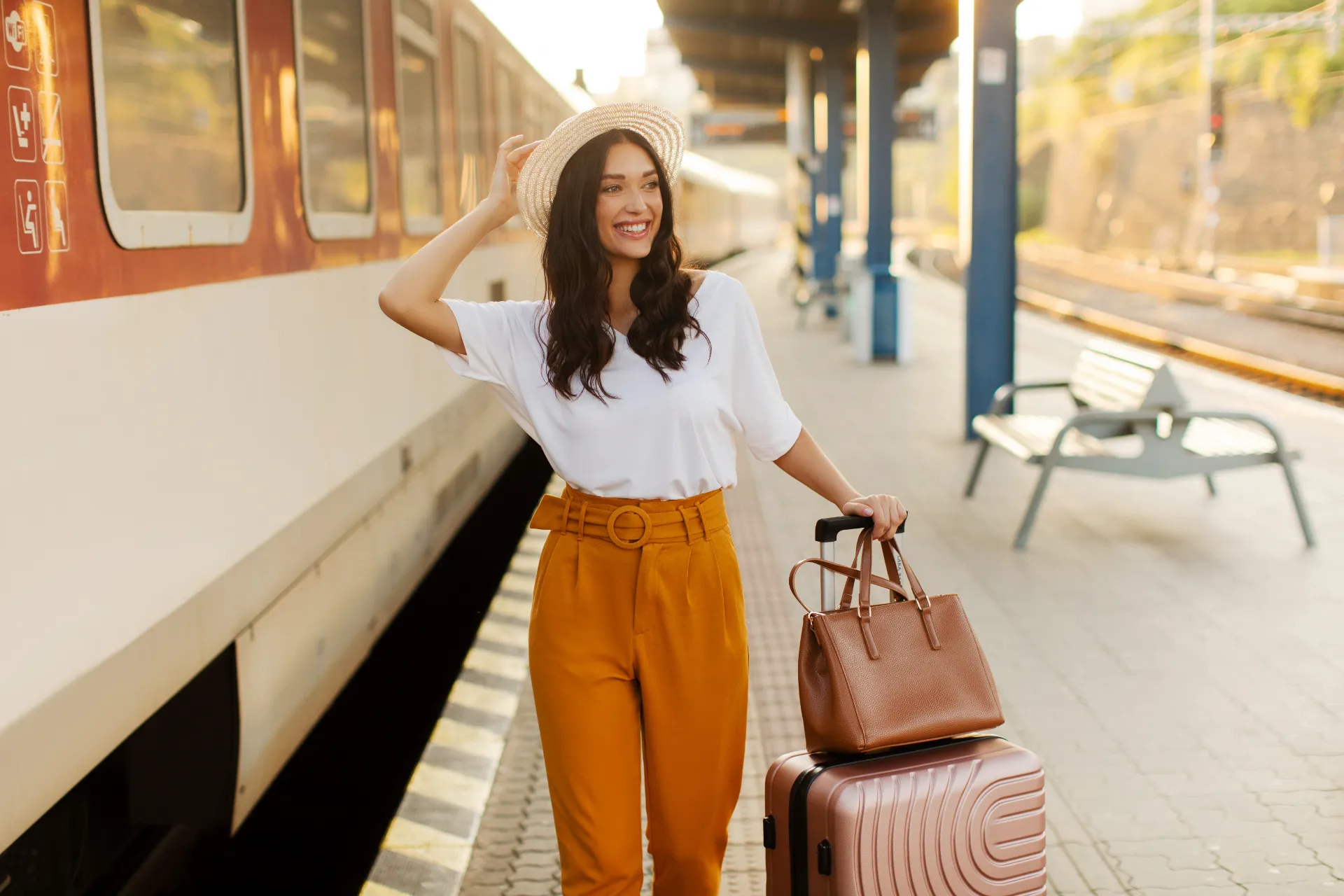 Bahnreisen im Sommer