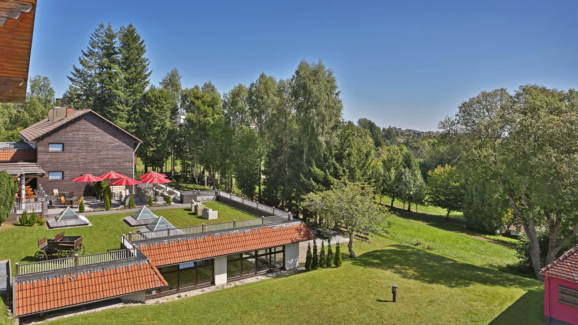 Waldhotel Luise - Außenbereich