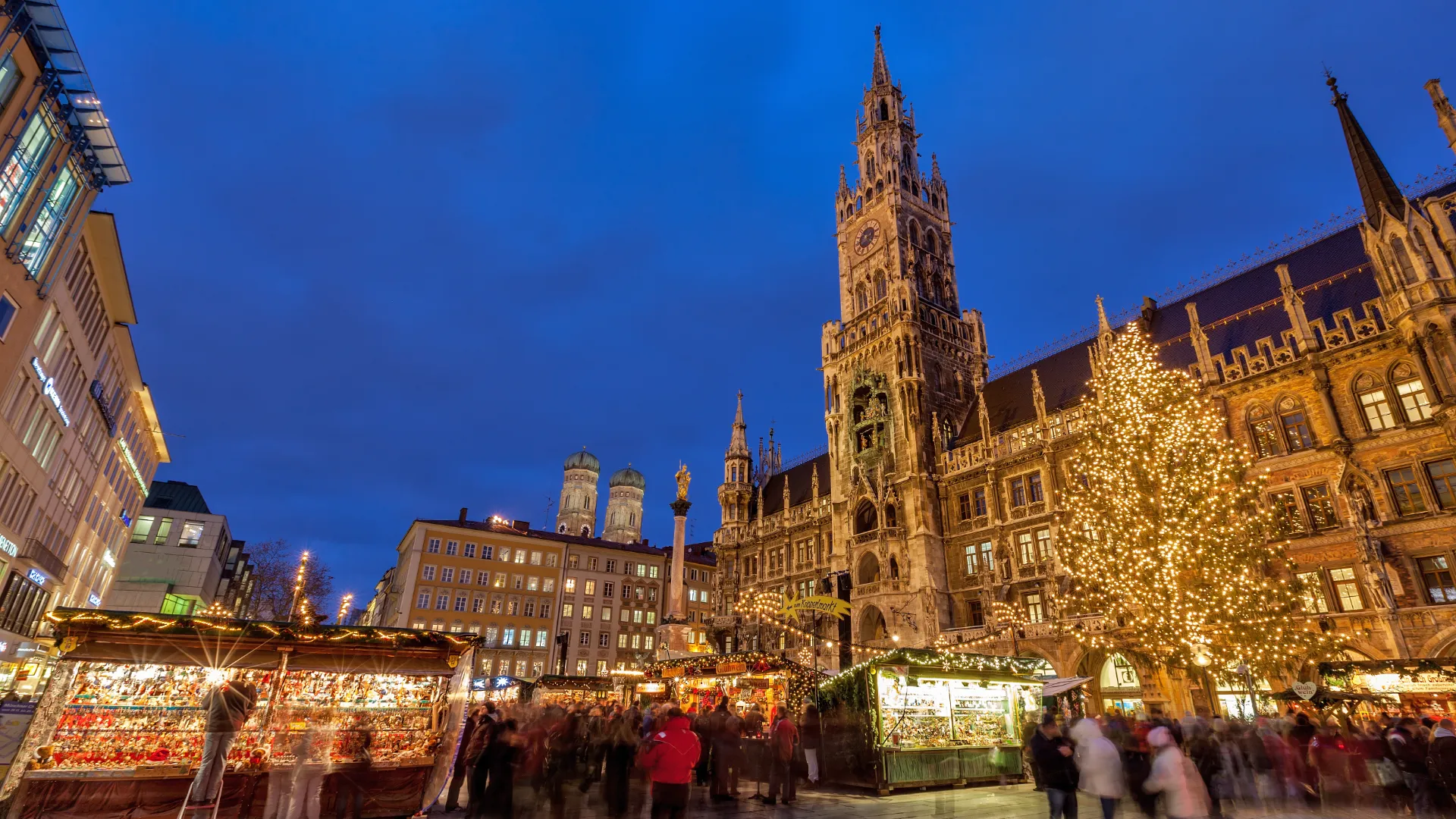 Weihnachtsmarkt Marienplatz, München