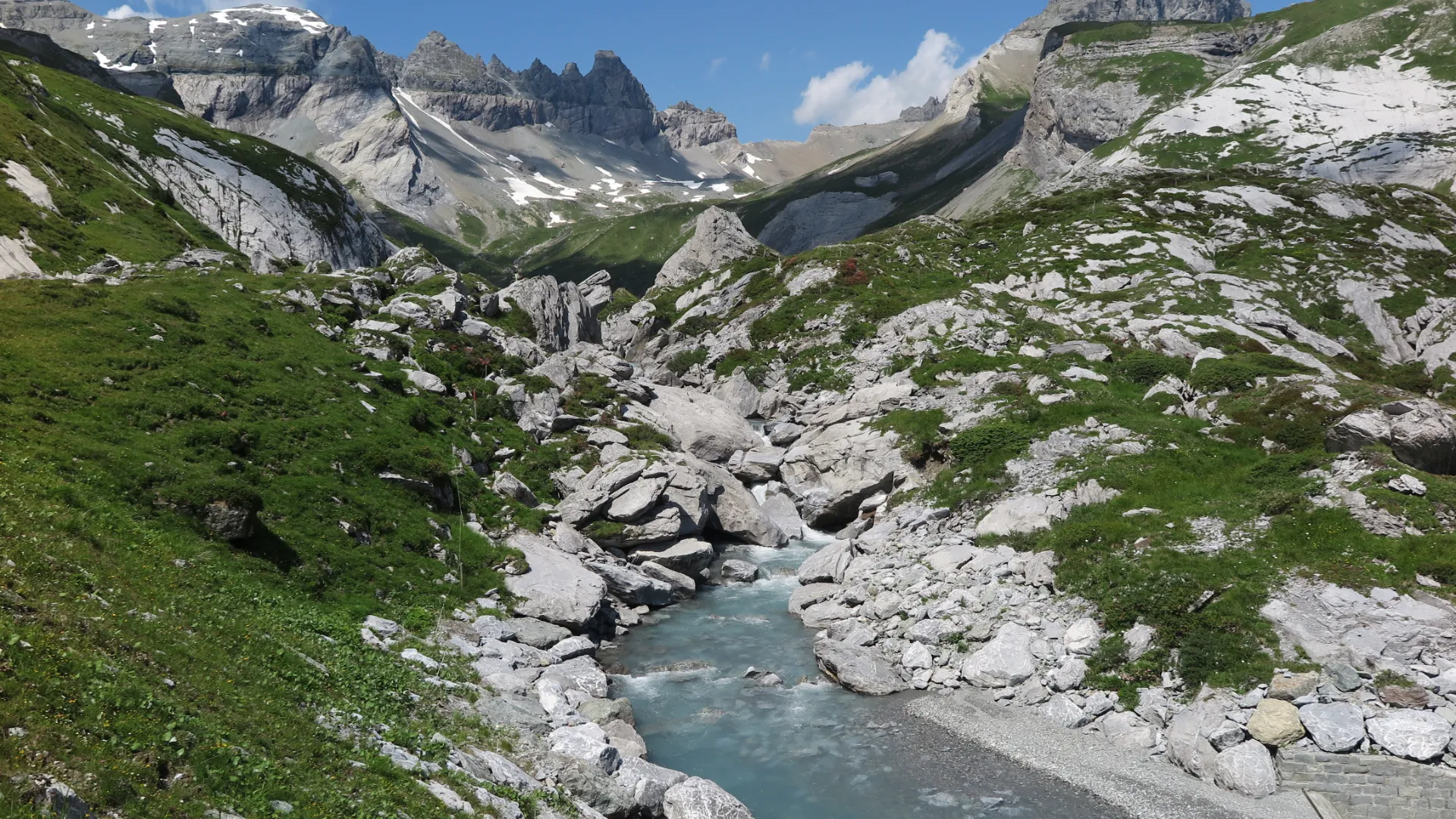 Tektonikarena Sardona, Schweiz