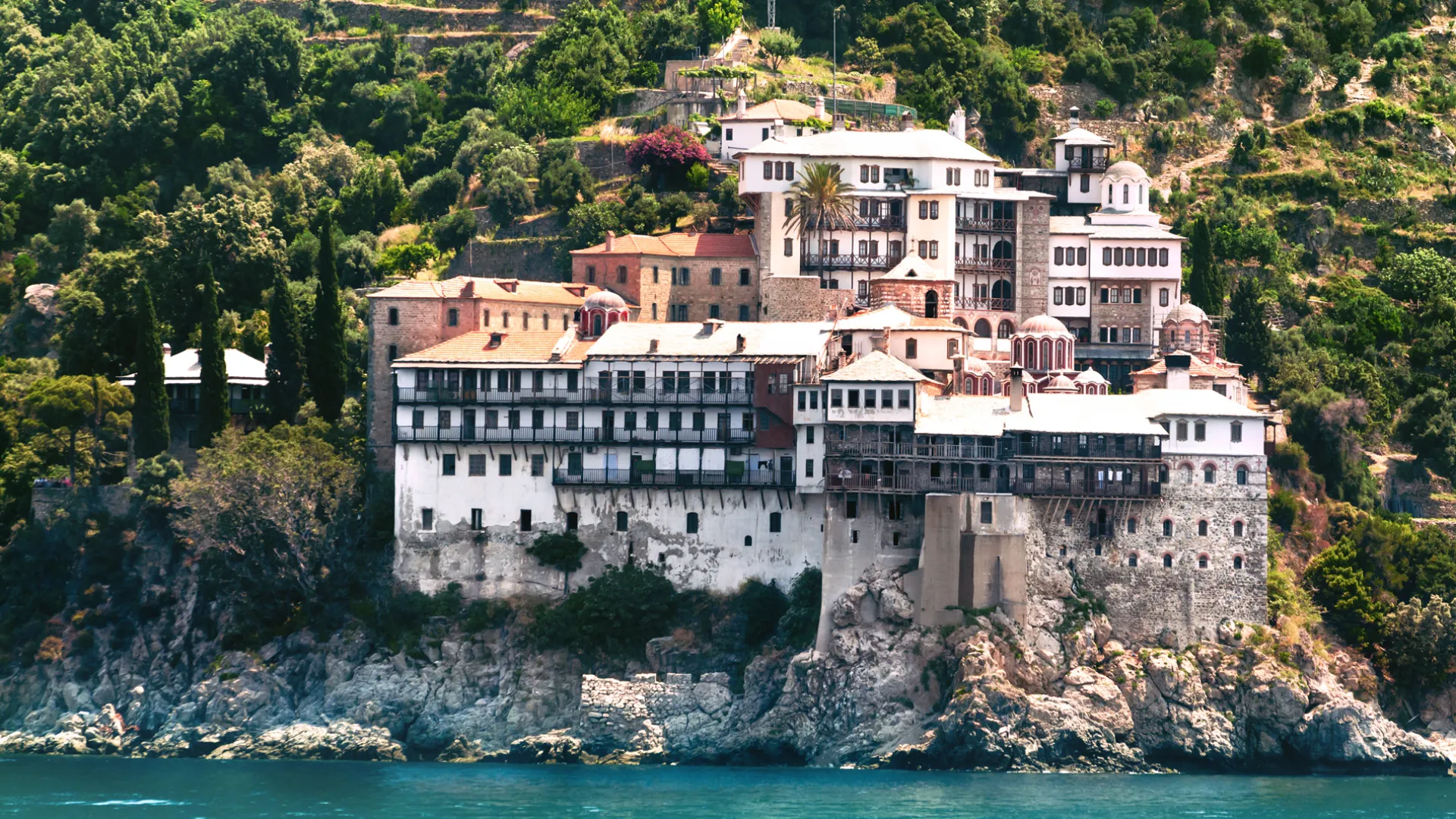 Osiou Gregoriou Kloster Berg Athos
