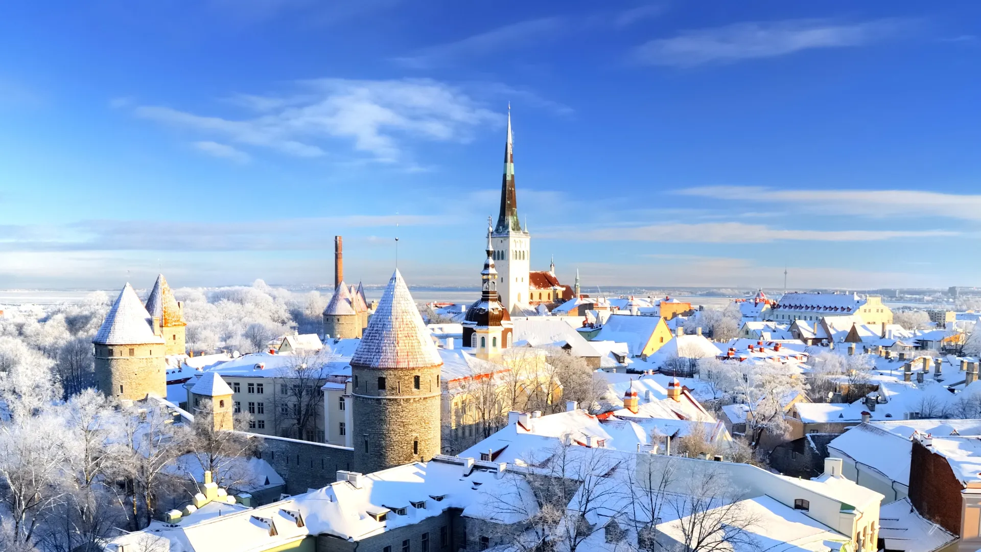 Talinn im Winter