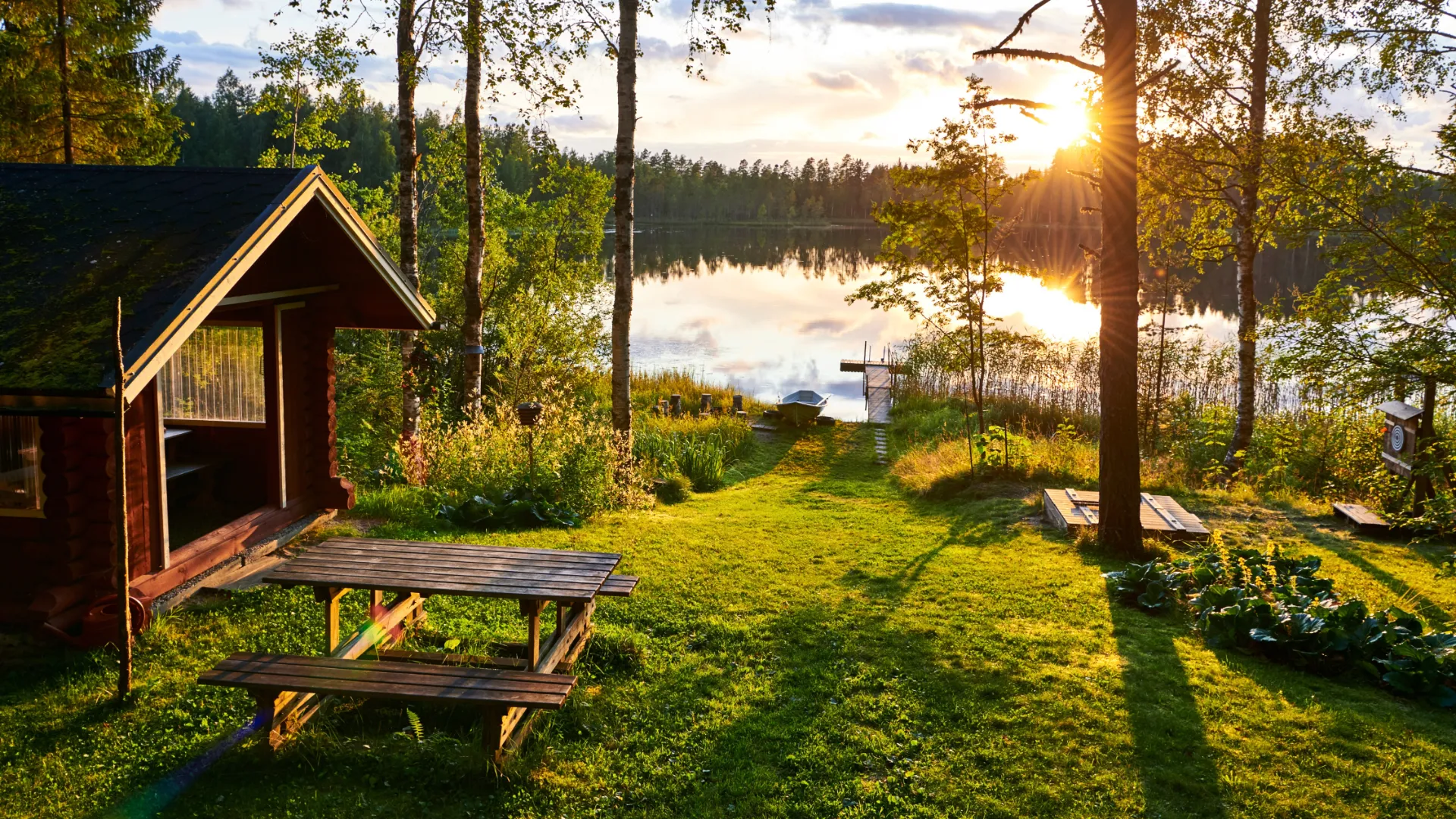 La Finlandia d'estate