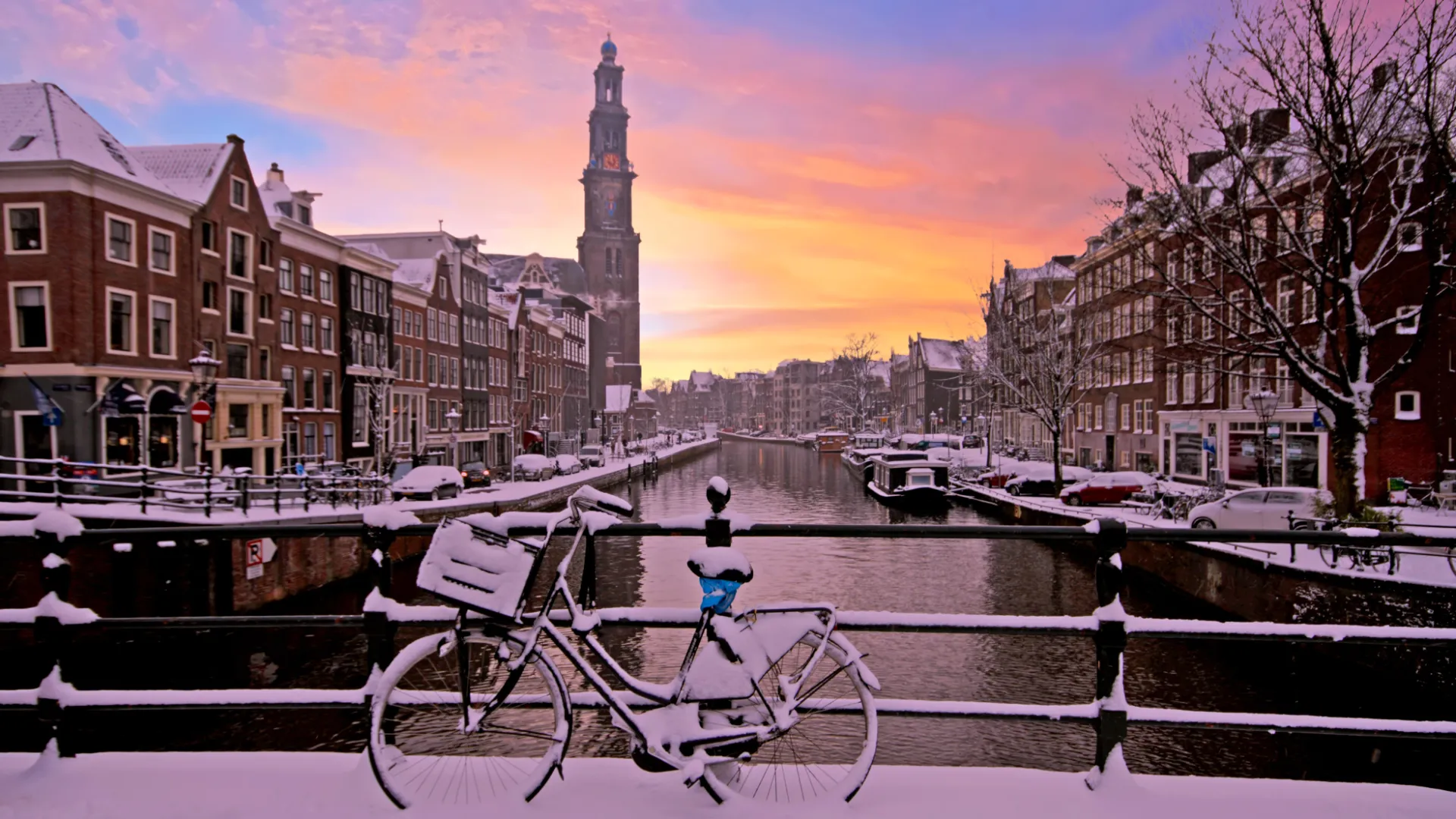 Amsterdam im Winter