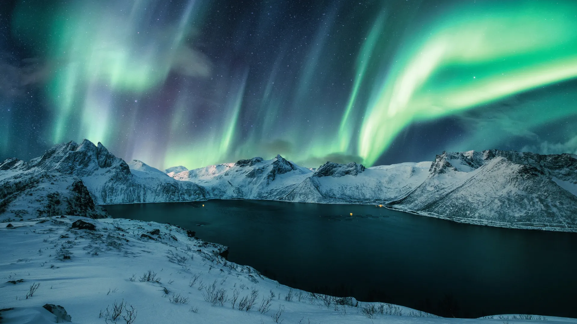 Norwegen im Winter