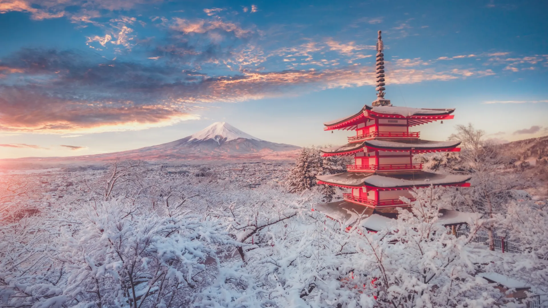 Tokio im Winter