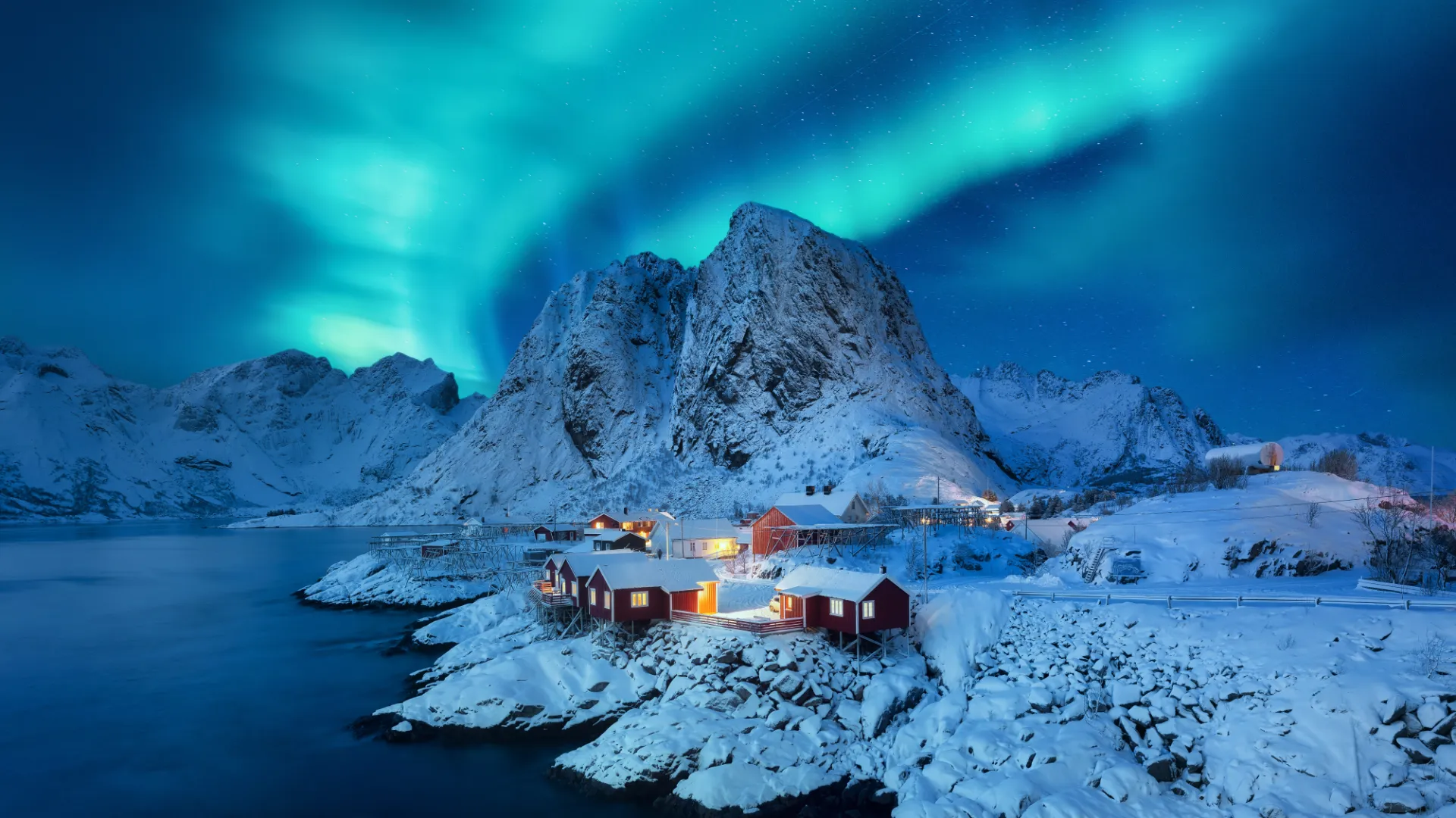 Lofoten Winter, Norwegen