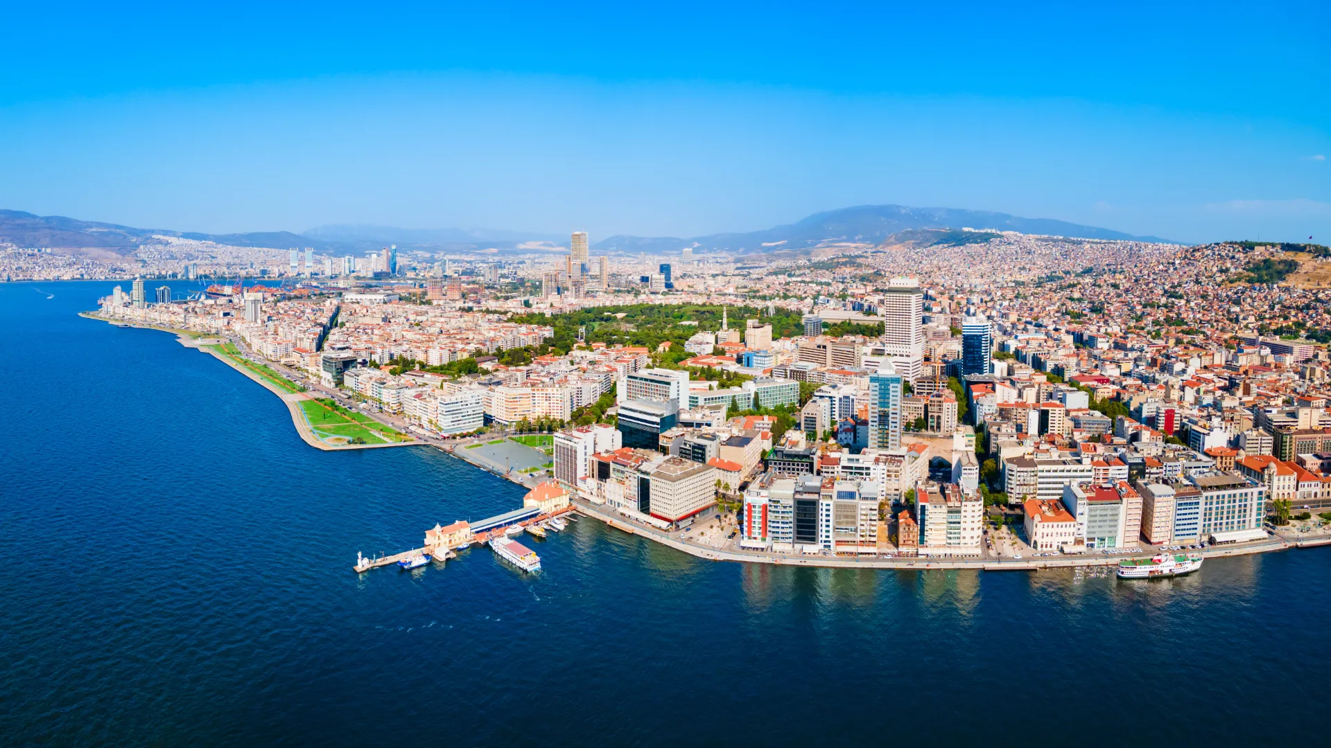 Izmir an der Türkischen Ägäis
