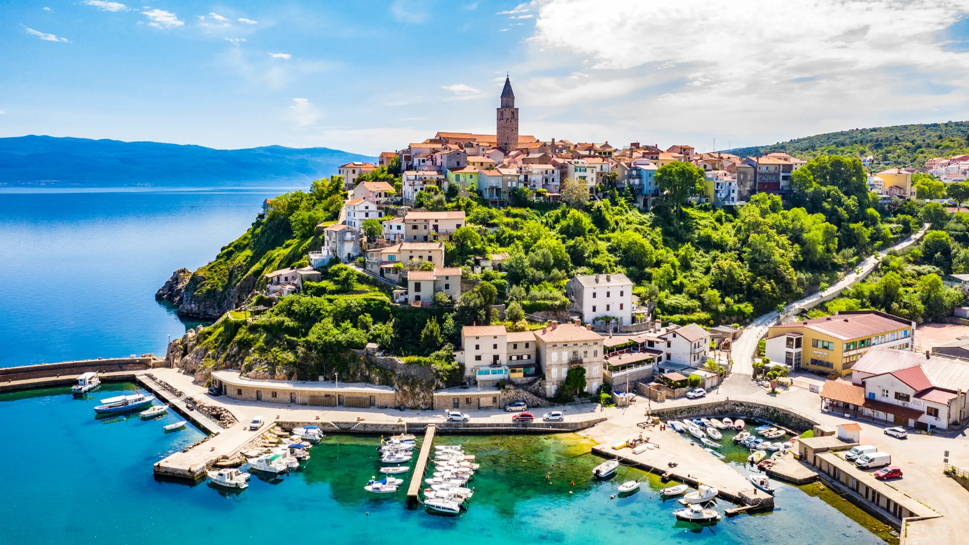 Vrbnik auf der Insel Krk, Kroatien