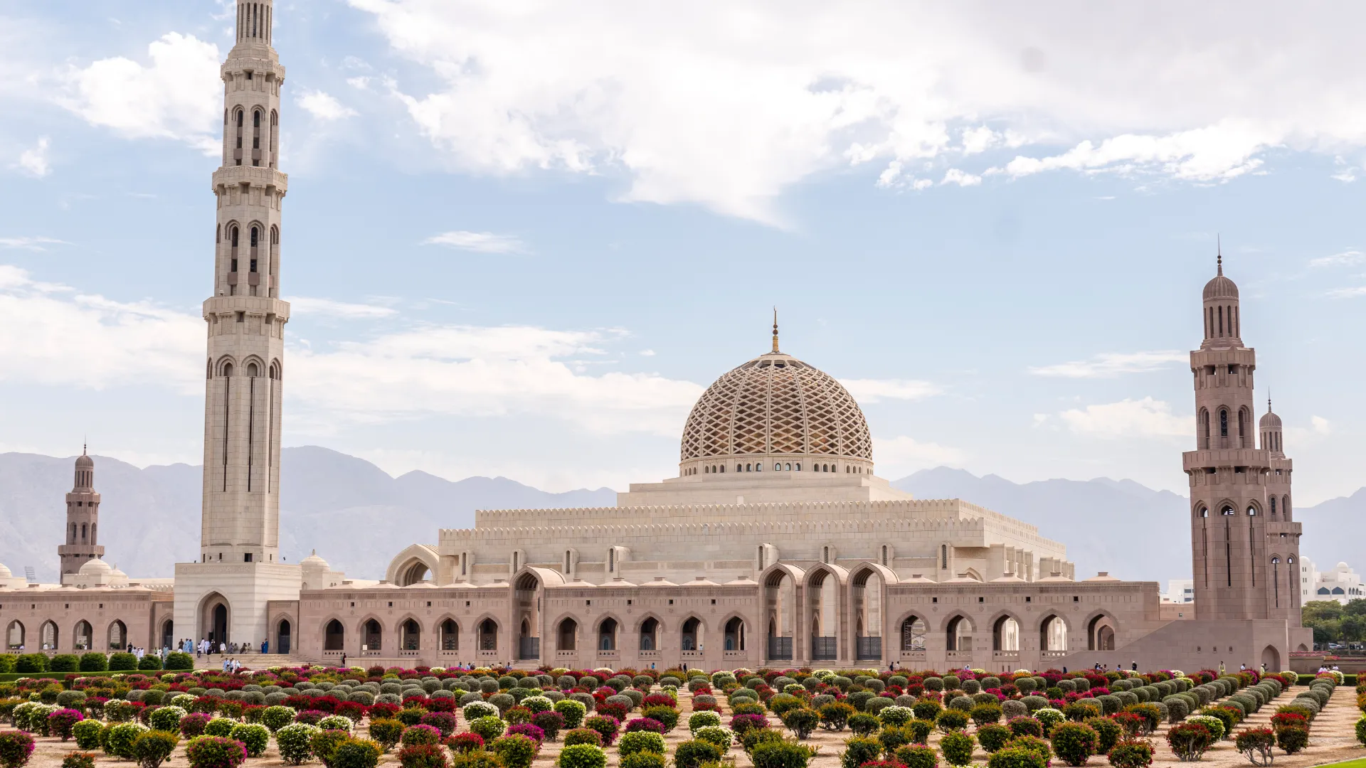 Große Sultan Qabus Moschee, Muscat, Oman