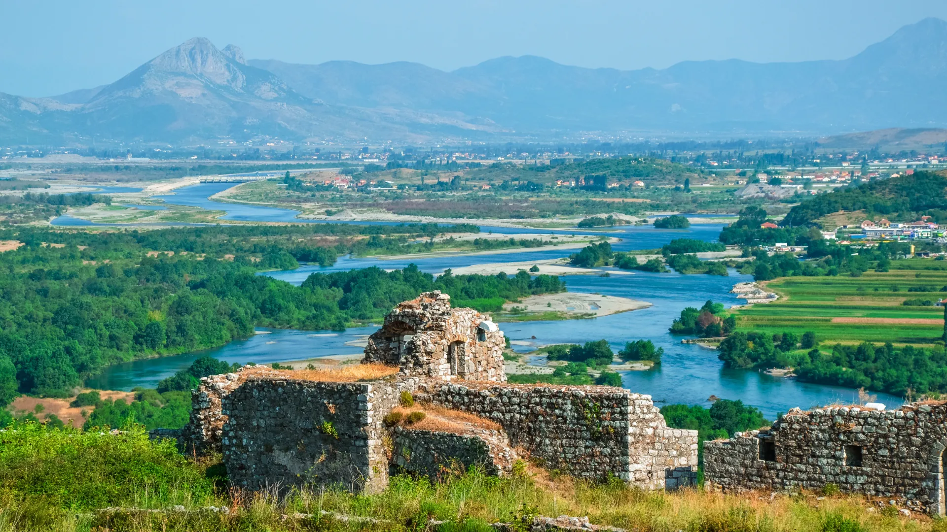 Burg Rozafa bei Shkodra, Albanien