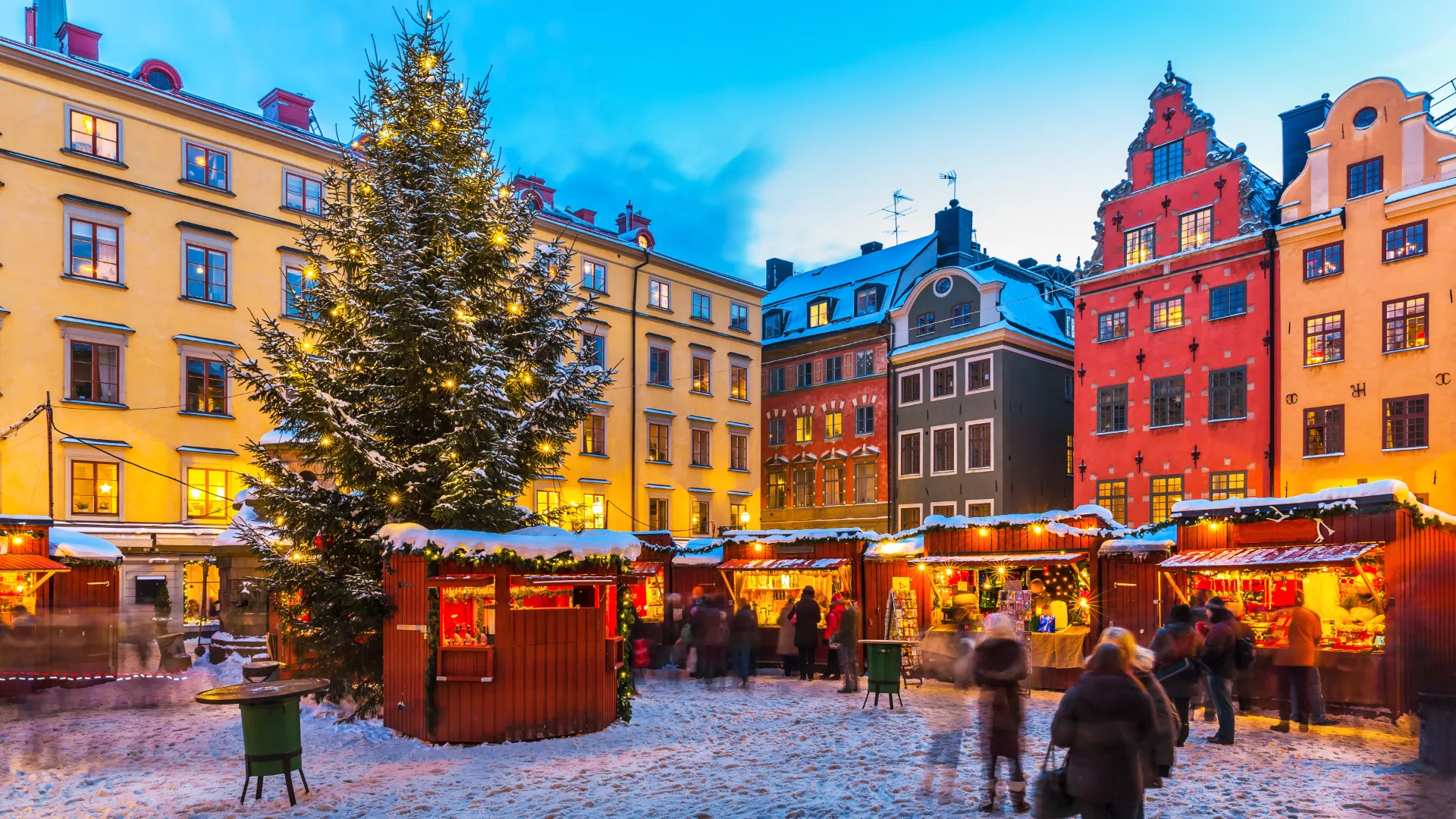 Stockholm im Winter