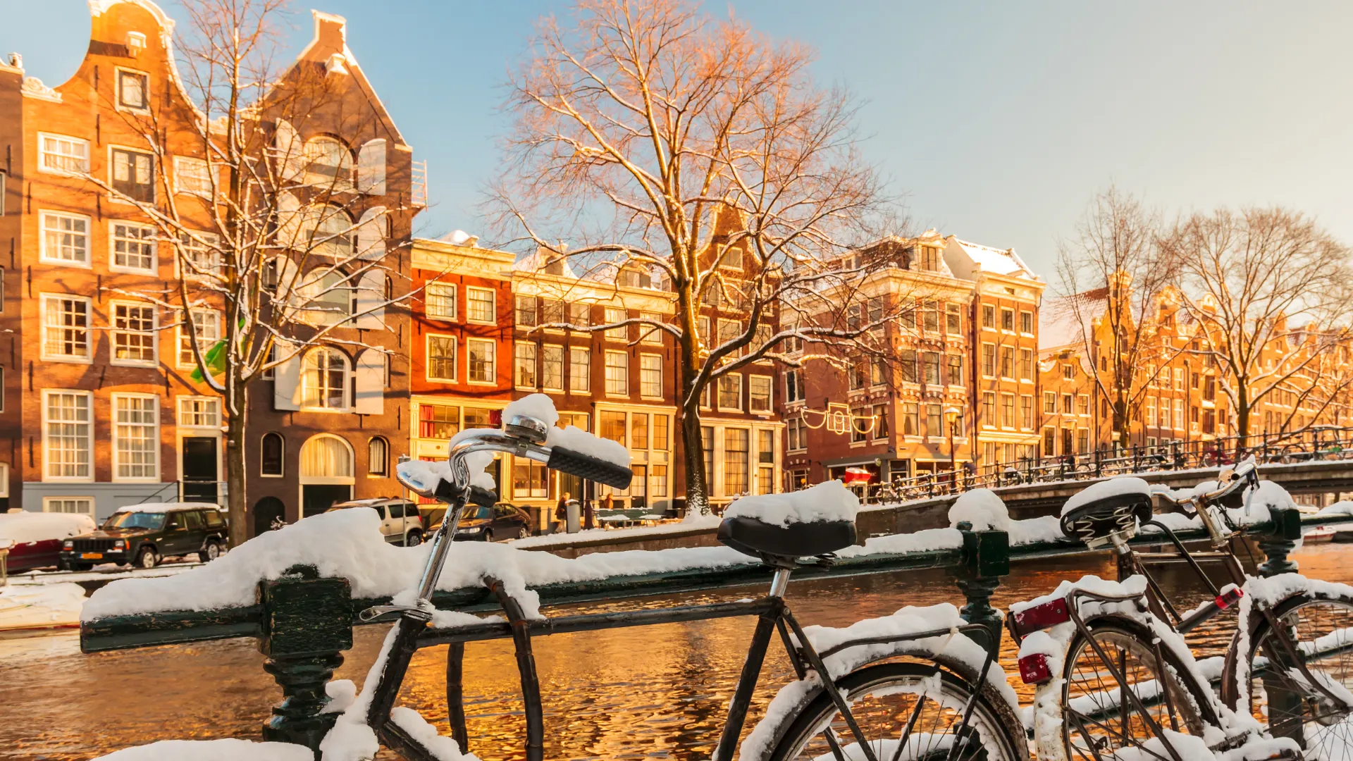 Amsterdam im Winter