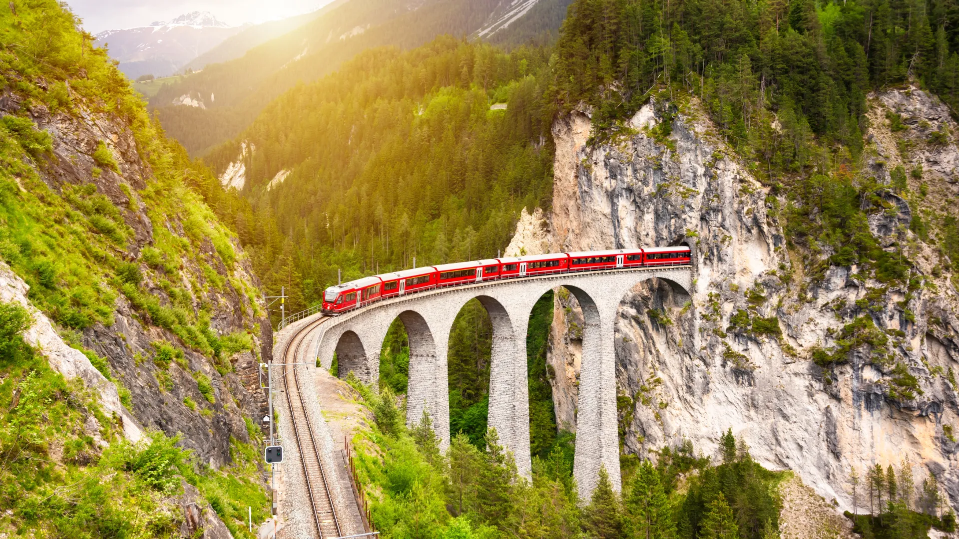 Bahnreisen im Sommer