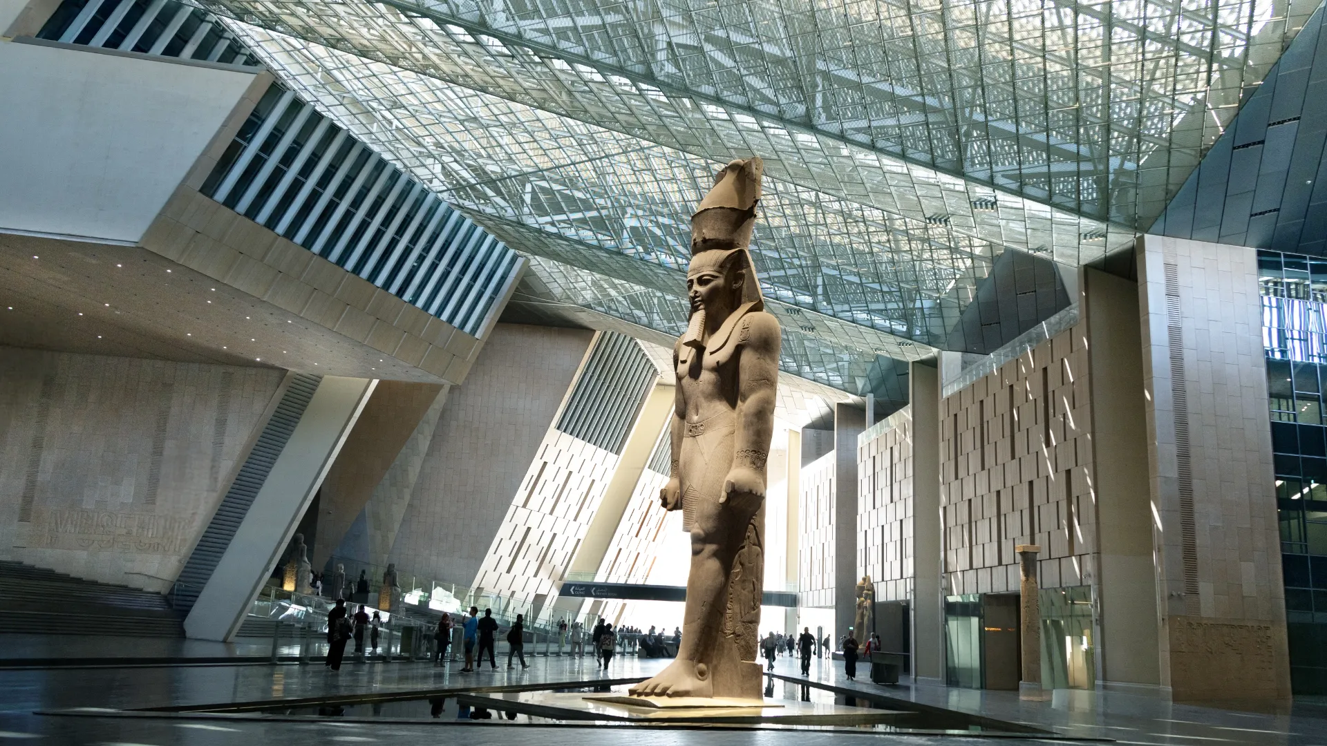 Eingangsbereich neues Ägyptisches Museum