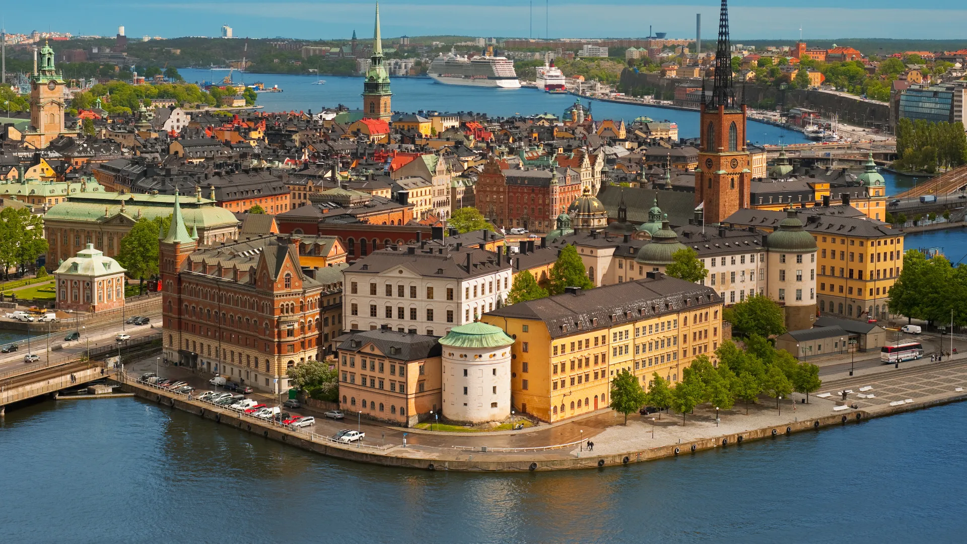 Stockholm Luftaufnahme