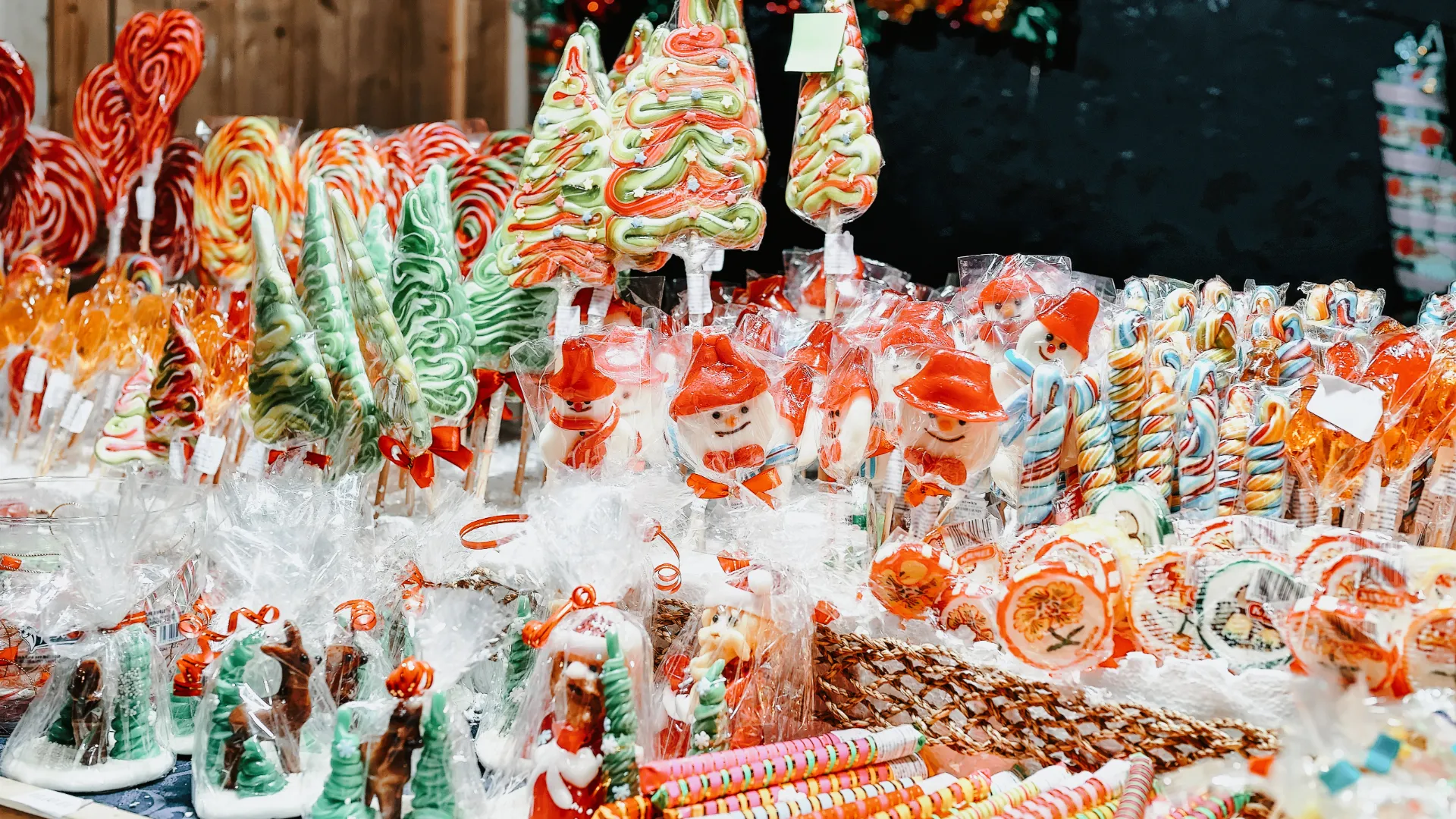 Naschereien am Weihnachtsmarkt