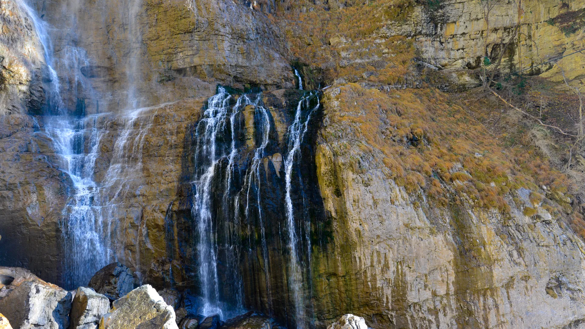 Seerenbachfälle in Betlis, St. Gallen