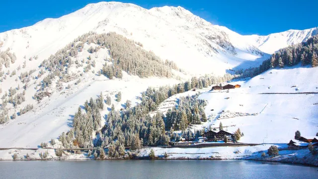 Mountain Lake Hotel Vernagt - Winteransicht des Hotels
