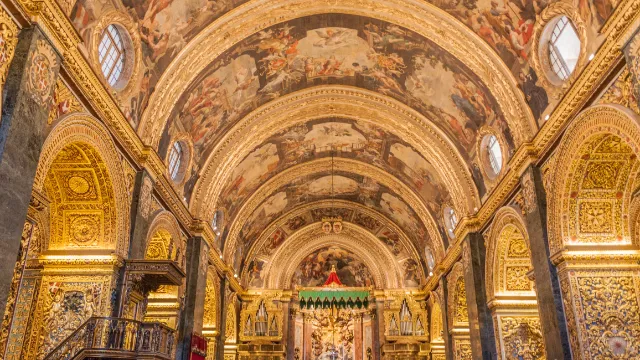 Innenansicht der St. John's CoCathedrale