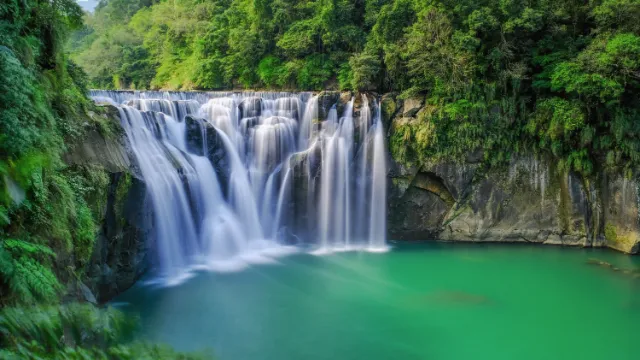 Taiwan, Shifen Wasserfall