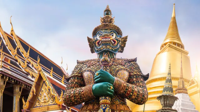 Wat Phra Kaew Tempel, Bangkok