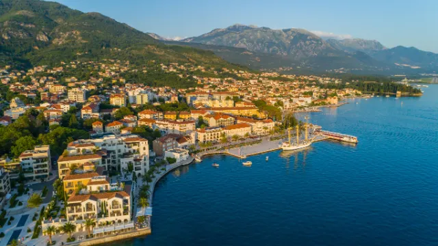 Panorama von Tivat