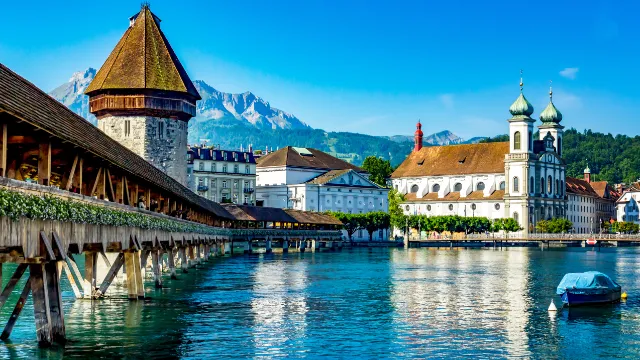 Kapellbrücke Luzern, Schweiz