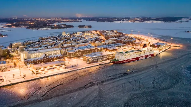 Helsinki - Hafen - Viking Line