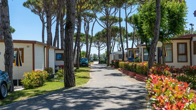 Mobilheime des Camping Village Cavallino