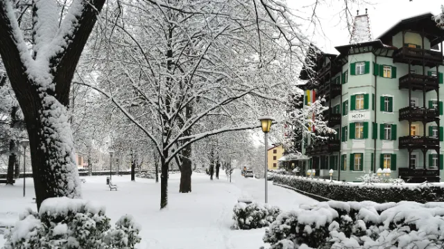 Hotel Grüner Baum - Hotelansicht Winter