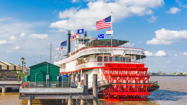 Mississippi-Schaufelraddampfer