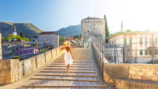 Mostar-Brücke, Bosnien und Herzegowina
