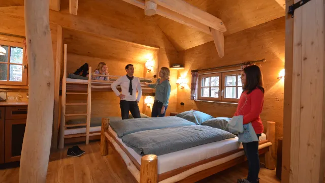 Natur-Resort Tripsdrill - Beispiel Baumhaus