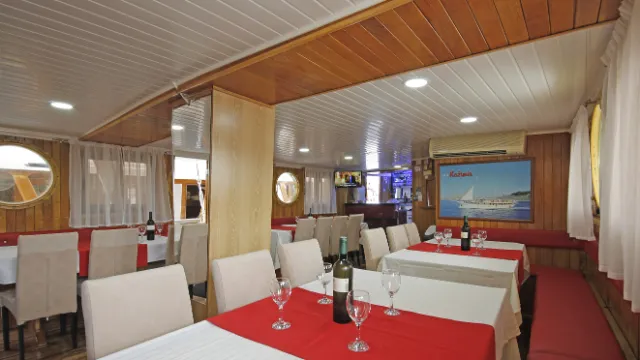 Inselhüpfen mit dem Fahrrad - Beispiel Restaurant