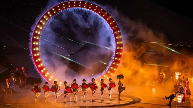 Bühnenbild der Festspiele
