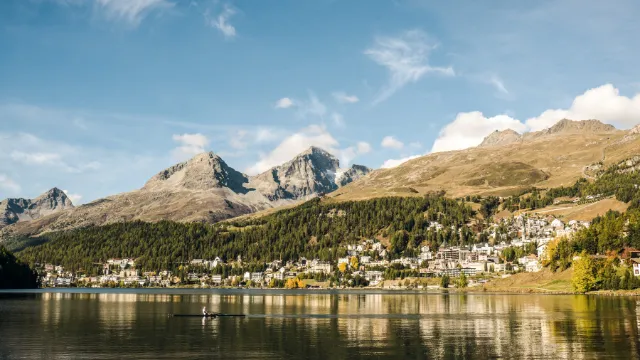 St. Moritz mit See