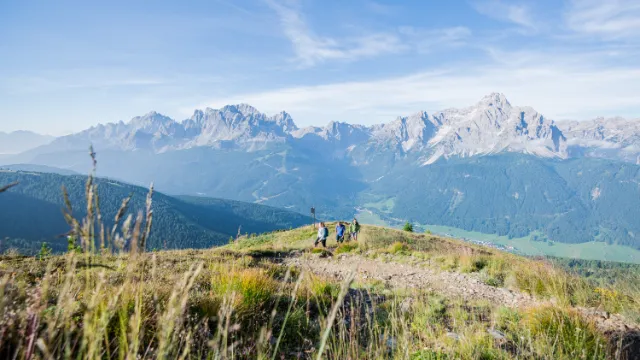Panoramablick in die Bergwelt