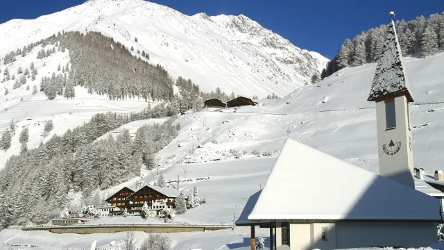 Mountain Lake Hotel Vernagt - Winter