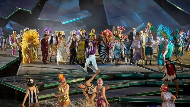 Bühnenbild der Festspiele