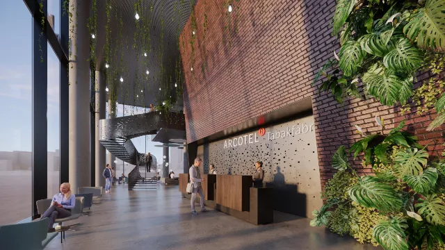 Linz, ARCOTEL Tabakfabrik, Lobby