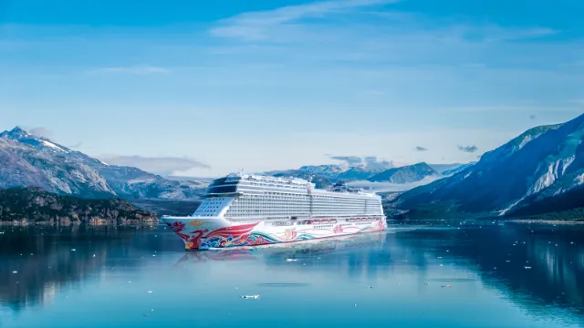 Außenansicht vor Alaska/ Norwegian Joy